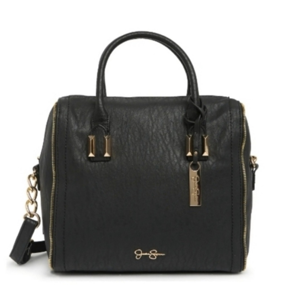 Jessica Simpson Black Satchel Bag